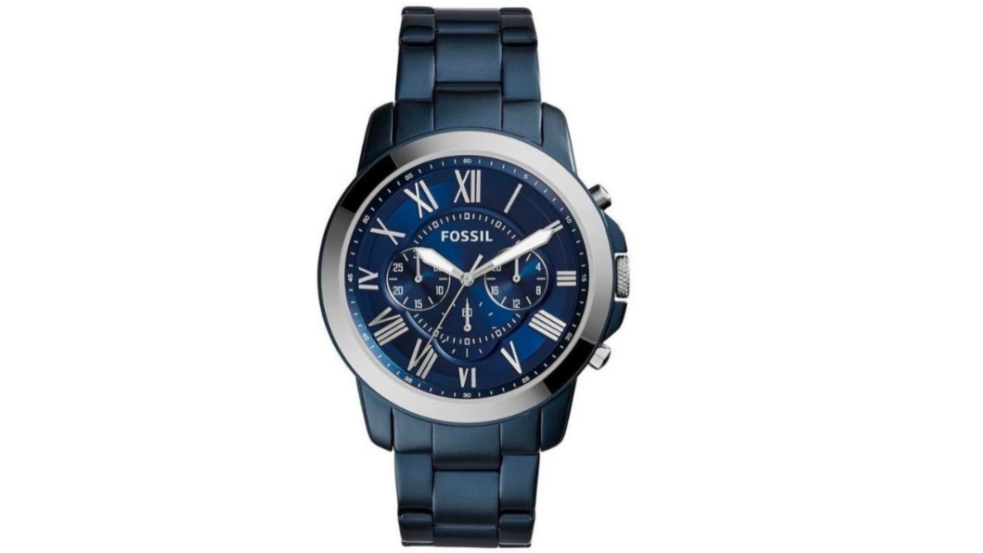 Fossil Grant Azul marino